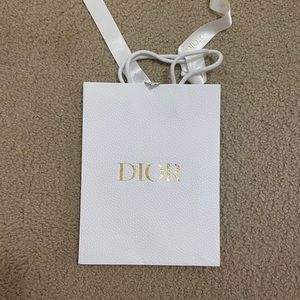 Dior shopping bag